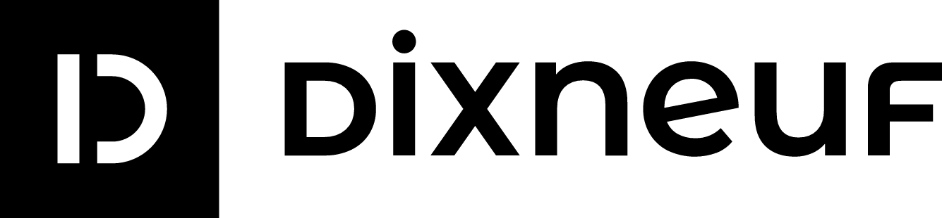 logo dixneuf noir